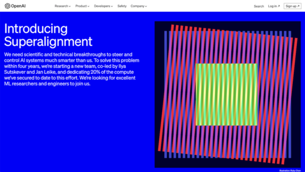 OpenAI. Introducing Superalignment. 05 JULY 2023. – Blog.biocomm.ai