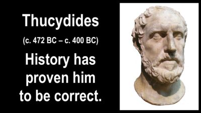 “The strong do what they can and the weak suffer what they must