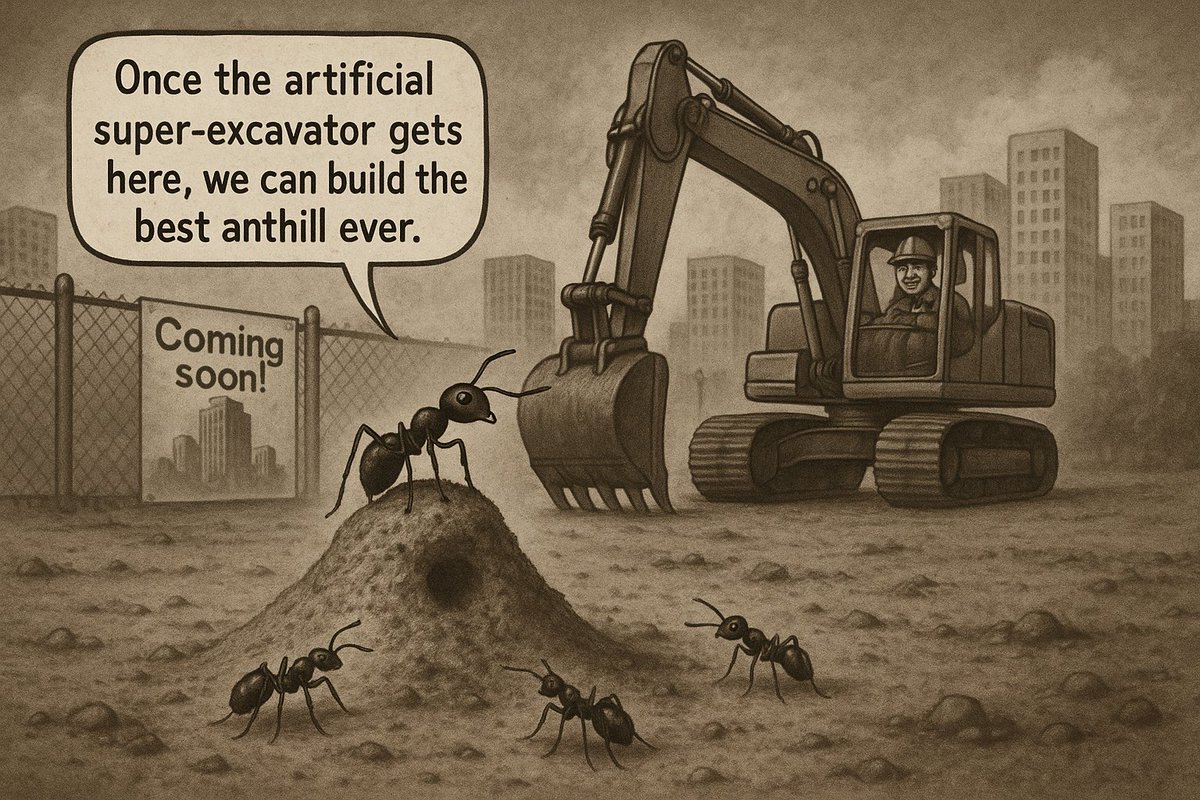 Ants vs Backhoe